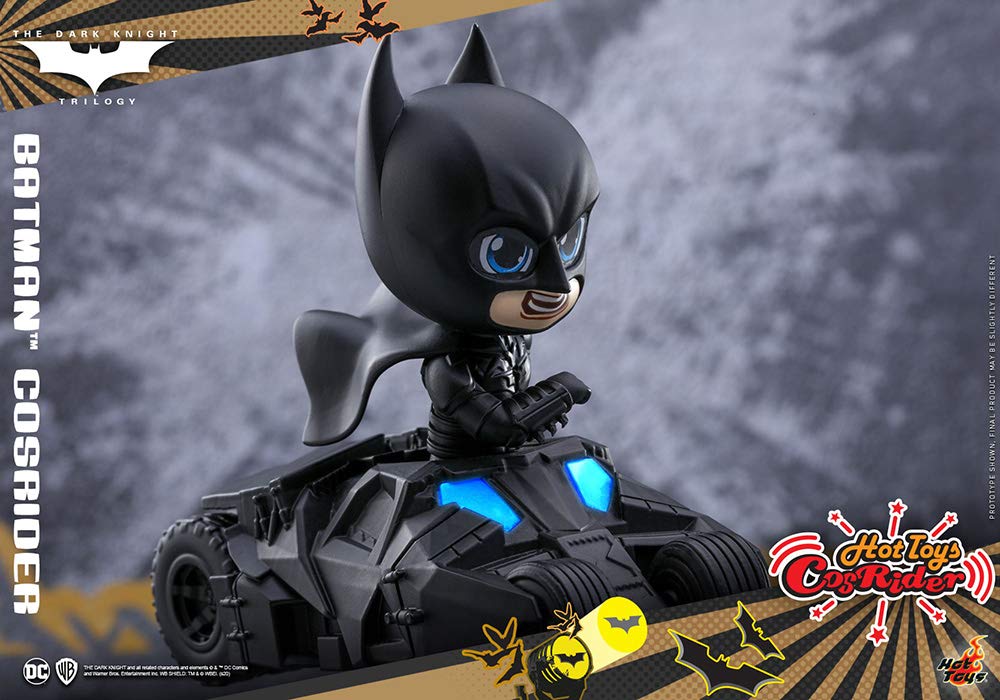 Amazon.com: Hot Toys Cos Rider Dark Knight Batman Collectible