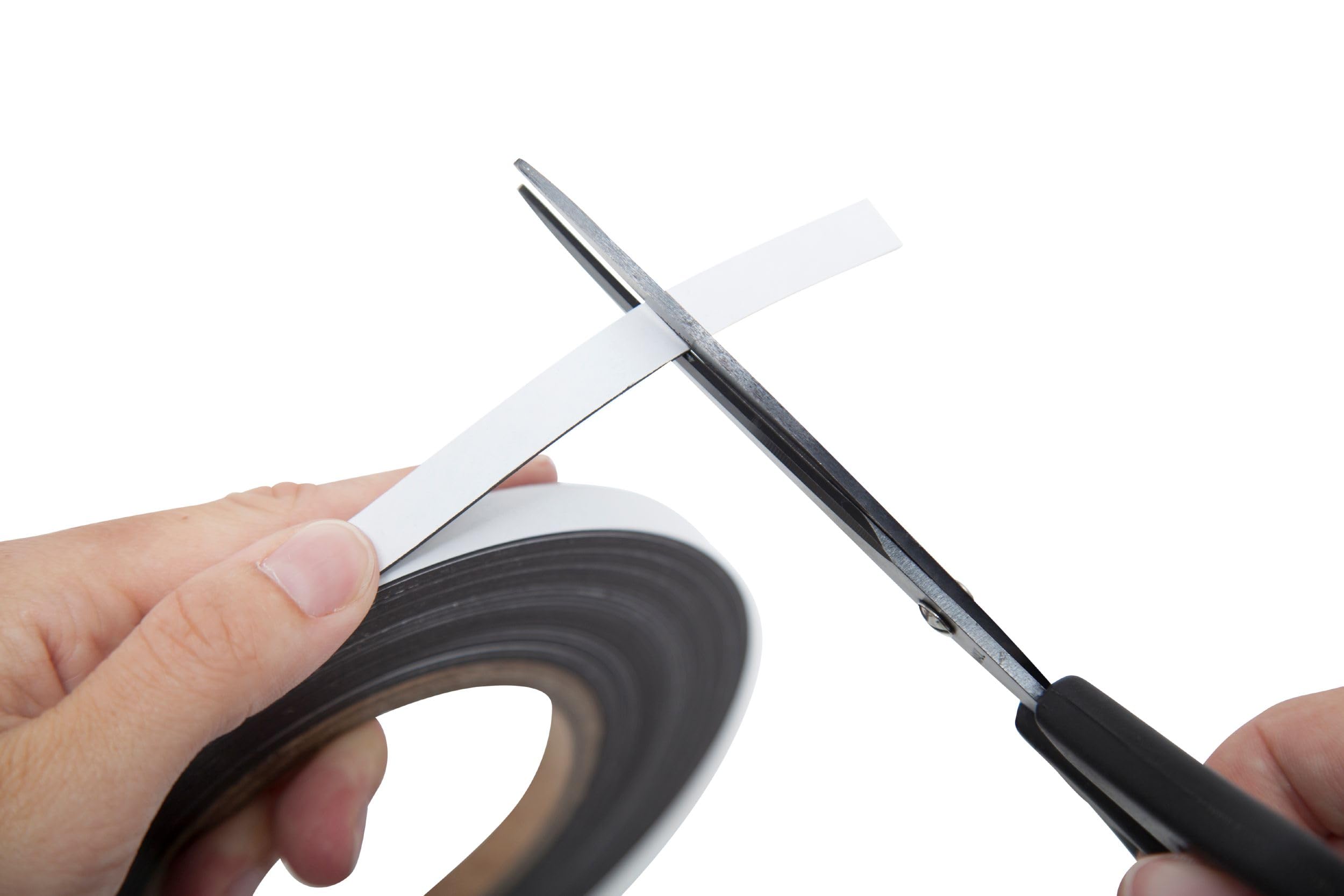 MAUL Ruban magnétique un côté auto-adhésif l'autre magnétique Découpe robuste 10m x 1 cm 1 pièce