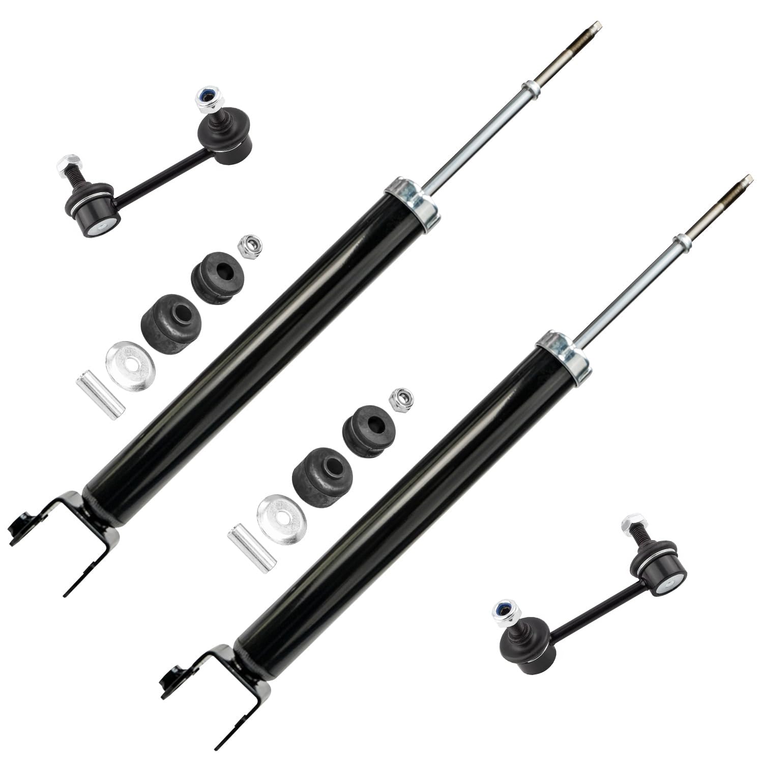 Detroit Axle - Rear 4pc Shock Absorbers Kit for 2009-2014 Nissan Maxima