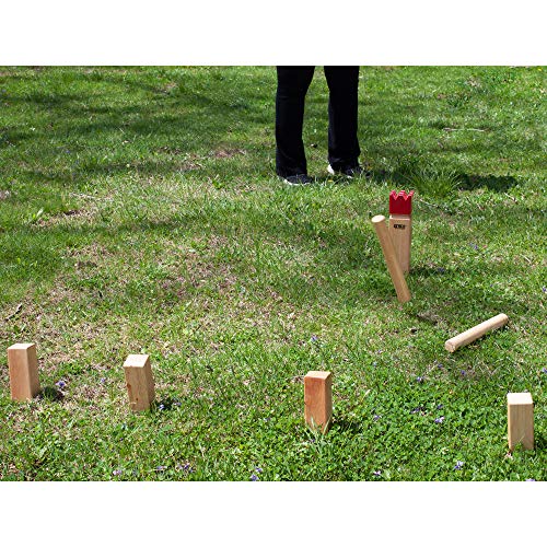 Buy GSE Games & Sports Expert Premium Oak Hardwood Kubb/Molkky Yard