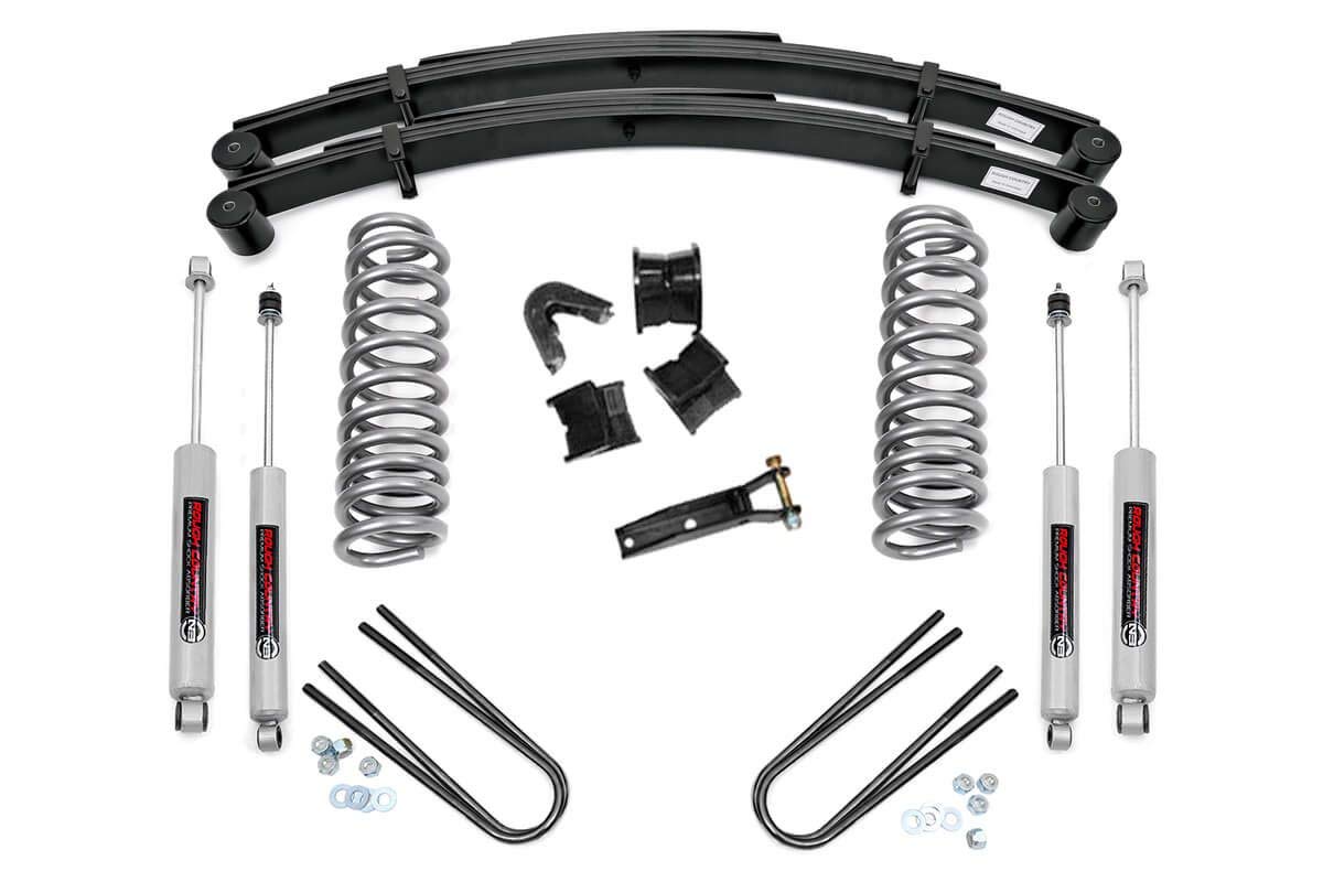 Rough Country 4" Suspension Lift Kit for 77-79 Ford F-100/F-150-500-77-79.20