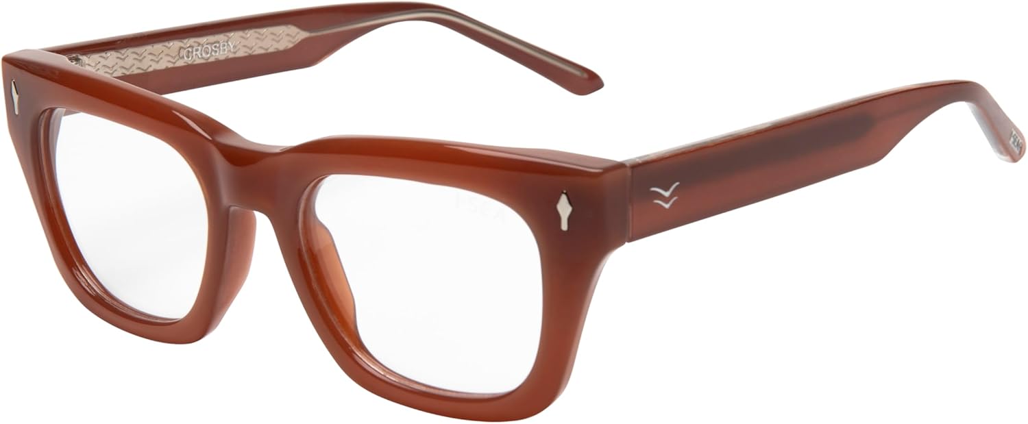 I-SEA Crosby Reader, Maple, Reading Glasses, Blue Light Blocking, Anti-Glare - Image 2