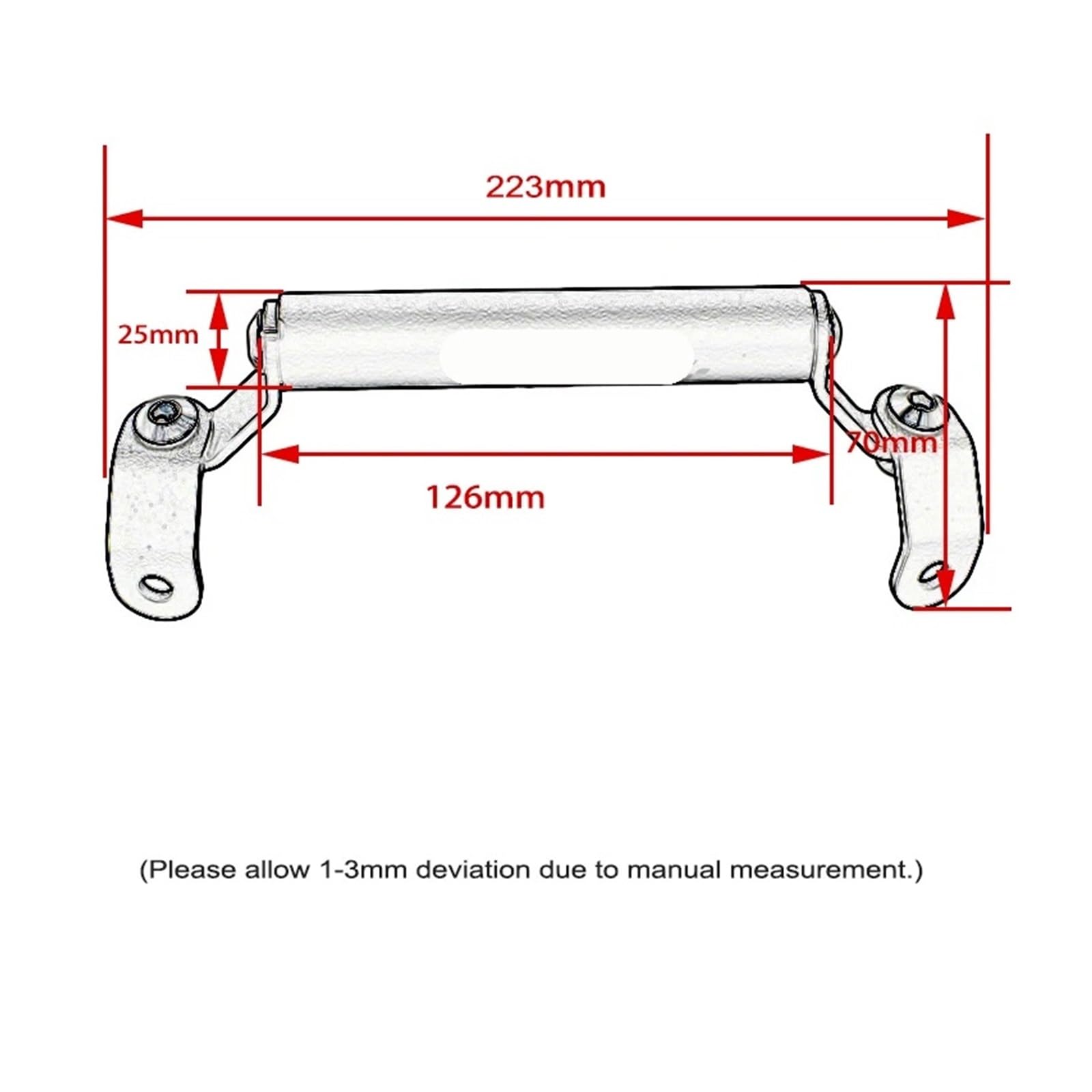 Soporte navegación para Benelli TRK702 TRK702X 2022 2023 2024 Soporte De Navegación GPS Motocicleta Teléfono Móvil