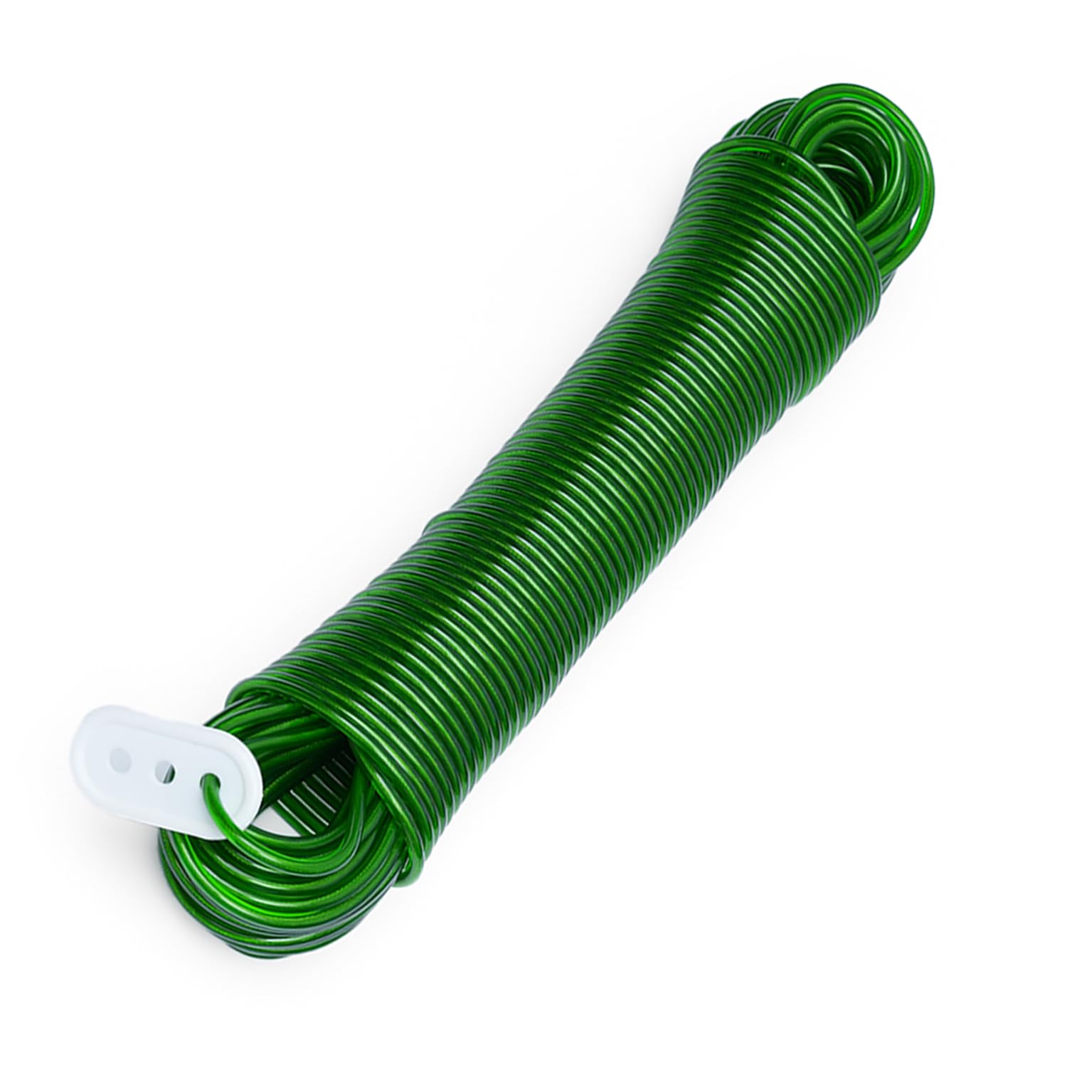Flatro Green Steel Washing Line Rope With Pvc Covering | 50M/164Ft Clothes Lines For Outside | 200Kg Pulling Force Strong Clothes Line Cord/Wire | Rot & Mould Resistant Heavy Duty Washing Lines Outdoor