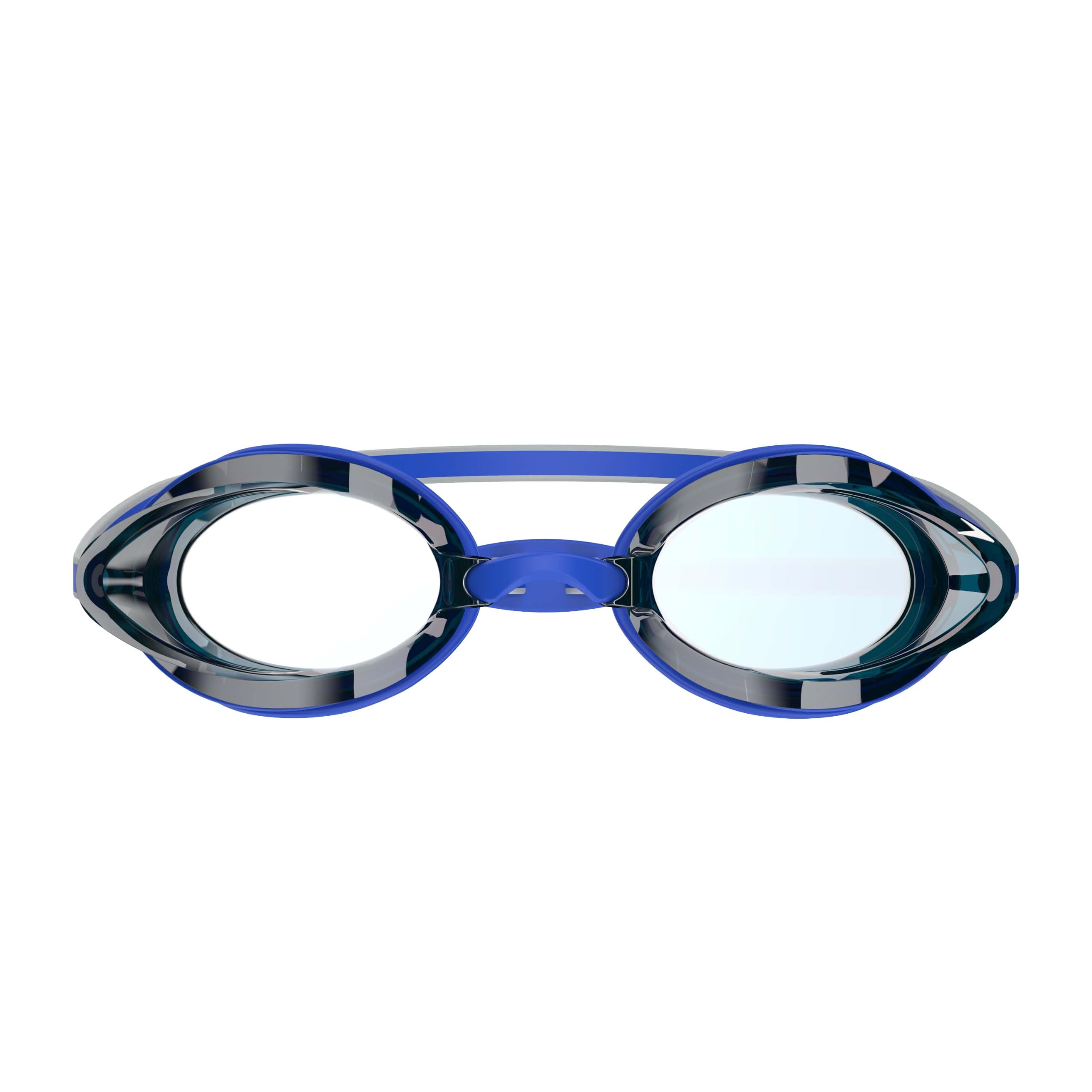 Speedo Vanquisher 2.0 Mirrored Swim-Swimming Racing Goggles-Blue Anti-Fog