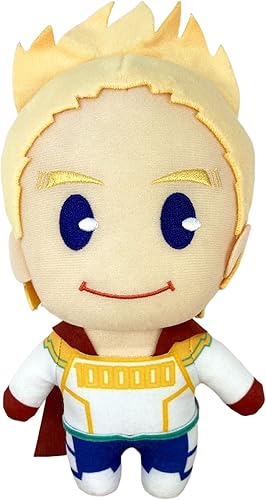 Great Eastern Entertainment My Hero Academia S3 - Disfraz de héroe de Mirio Togata de felpa de 8 pulgadas de alto