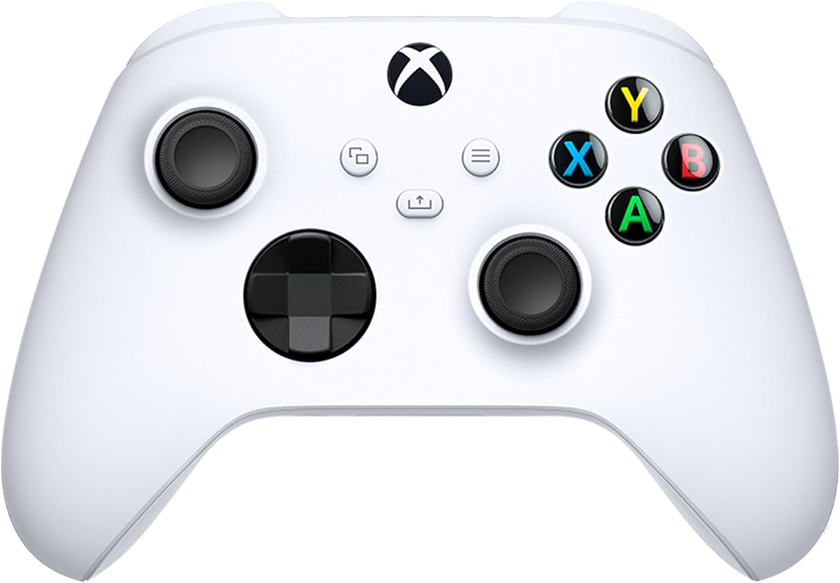 Controlador de juegos inalámbrico Xbox (2025) – Robot White – Juega en Xbox, Windows, Android, iOS, FireTV Sticks, Smart TV, auriculares VR (renovado)