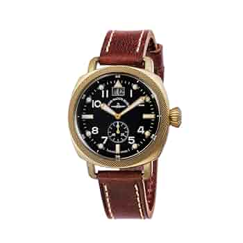 Amazon.co.jp: ZENO Vintage Bronze 腕時計 メンズ 【ビジネス