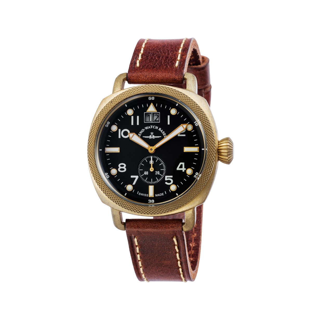 Amazon.co.jp: ZENO Vintage Bronze 腕時計 メンズ 【ビジネス