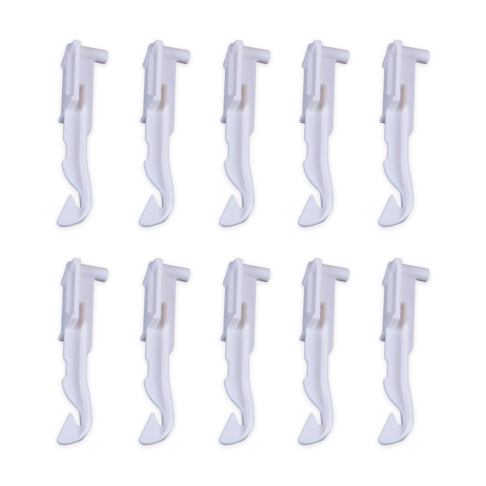 10 Pcs Sentro Knitting Machine Needles Replacement Knitting Machine Adapter Hanging Needle, White
