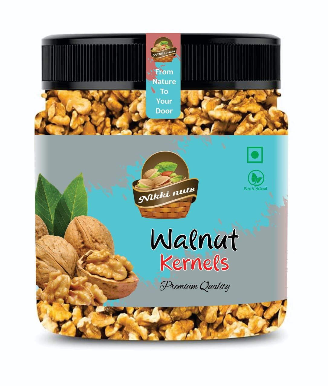 Nikki Nuts Premium 100% Natural Deluxe Kashmiri Walnut Kernels | Fresh & Unsalted Akhrot Giri | Quick Dry Fruit for Snacking | Rich in Antioxidant & Iron (500 Gram)-picture-11