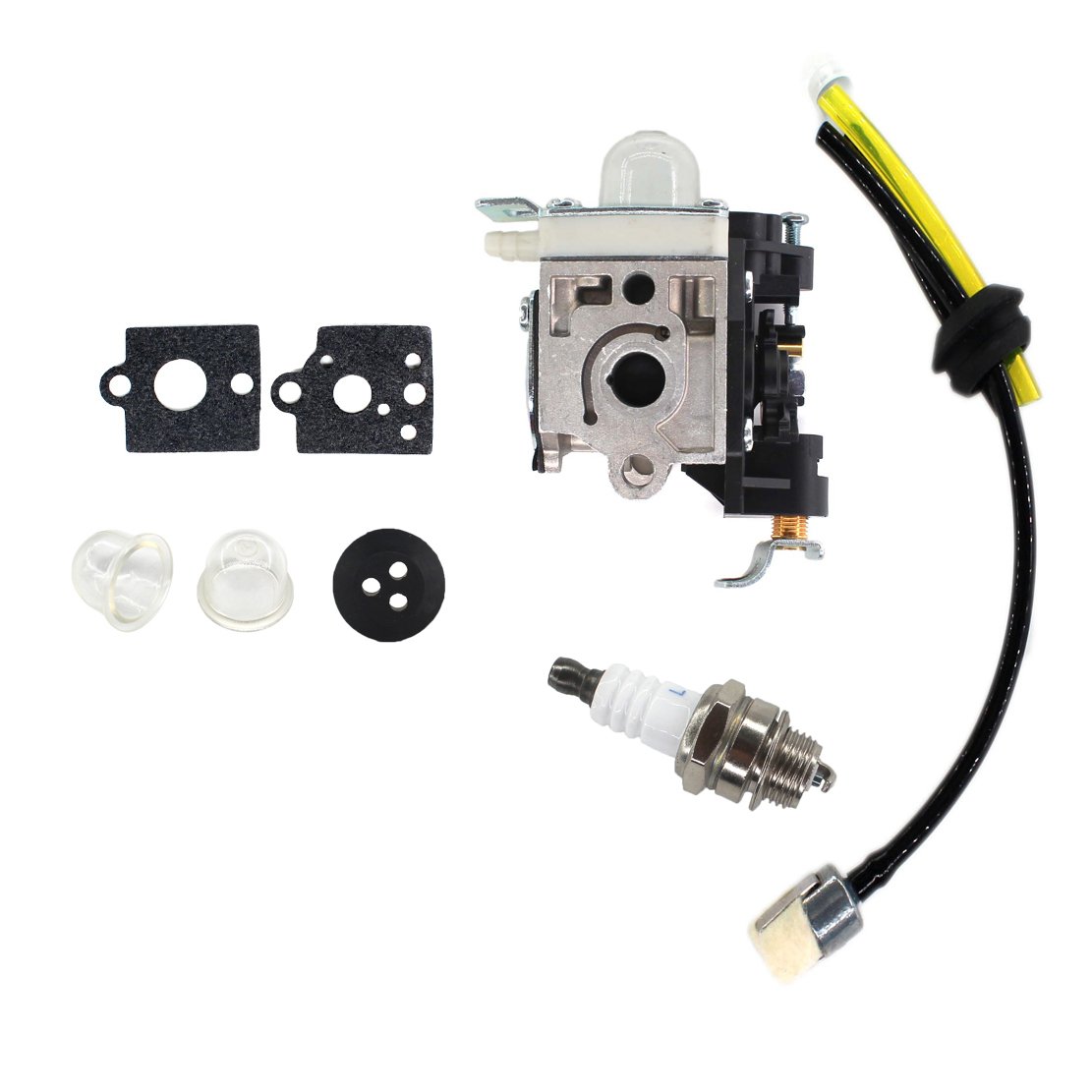 Carburetor With Fuel Line Kit Echo Trimmer, For Zama RBK85 Echo PB