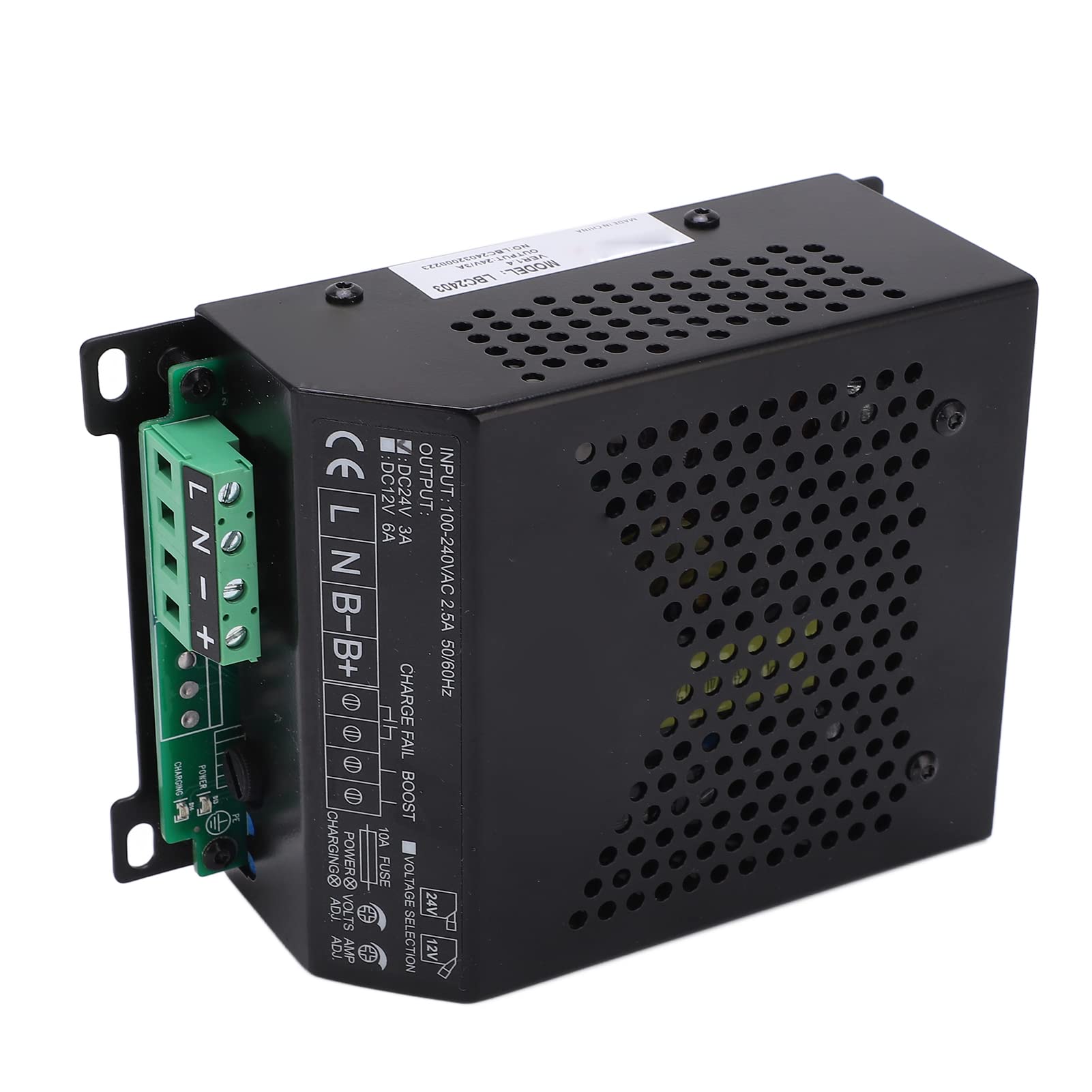 Chargeur de Batterie de Générateur, Chargeur Efficace en Alliage D'aluminium et de Fer pour Batterie Derv 100-240V