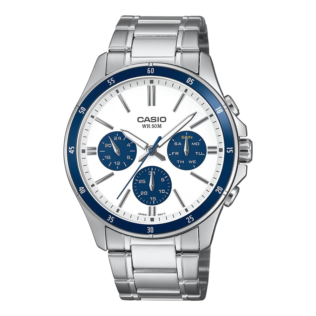 casio Enticer Men MTP-1374D-7A2VDF Analog White Dial Men (A2348)-picture-31