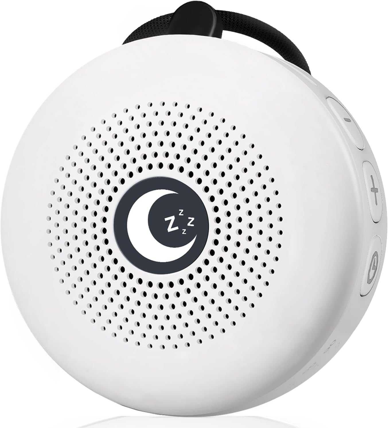 Product image of Sleepbox Sleep Sound Machine Portable Noise Machine with 30 Soothing Sounds 4 Timer Memory Function Rechargeable Battery 32 Volume Levels for Sleeping Traveling Relaxing for Baby Kids Adults (White)