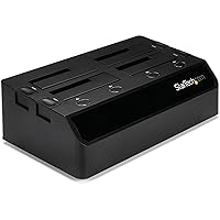 Startech.Com Docking Station USB 3.0 per Quattro Hard Disk SSD/Hdd Sata con Uasp