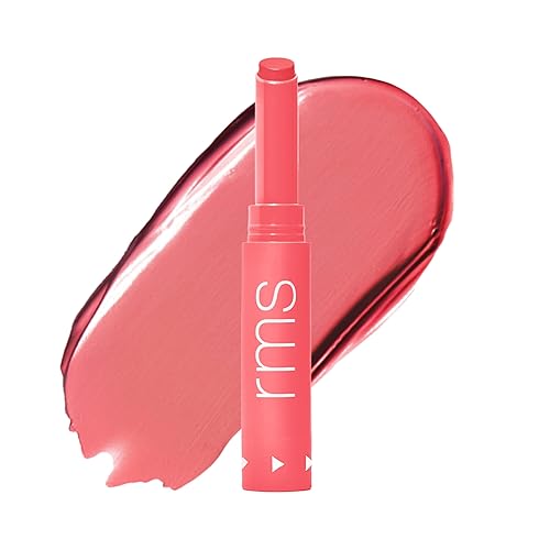 RMS Beauty Legendary Serum Lipstick - Color de labios con acabado satinado, suero híbrido de tinte labial, lápiz labial de larga duración para