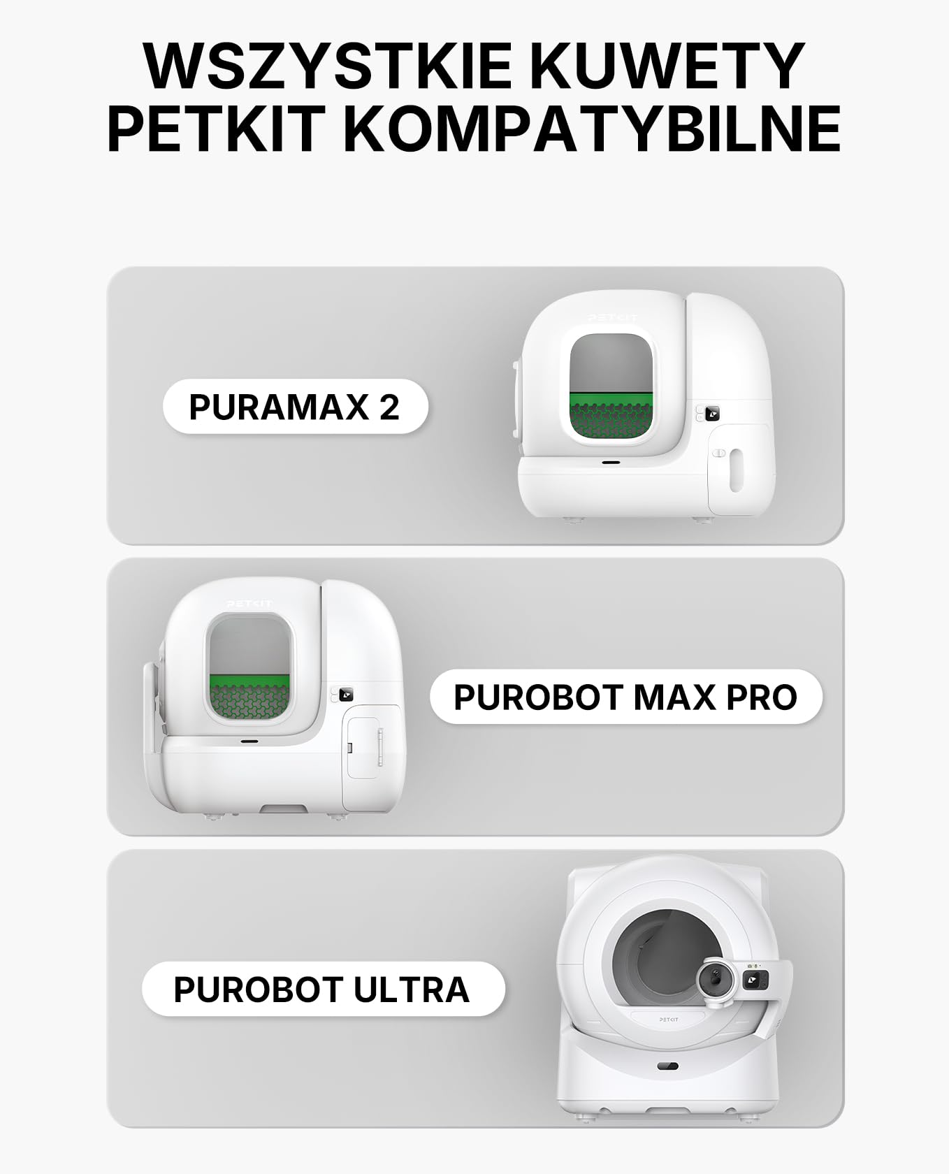 PETKIT Nowy Żwirek dla Kota Tofu, 9.6 kg, Zbrylający Się Żwirek dla Kota, Żwirek dla Kota z Tapioki, 100% Naturalny, Superchłonny, Kontrola Zapachu, Bezpyłowy, do Spłukiwania, 2,4 kg, 4 Worki