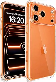 Capa Anti Impacto Transparente para iPhone Slim TPU Premium Proteção Câmera Bordas Elevadas Encaixe Preciso Toque Suave Resistente Capinha Anti shock Segura Case Anti Queda (iPhone 12 Pro)
