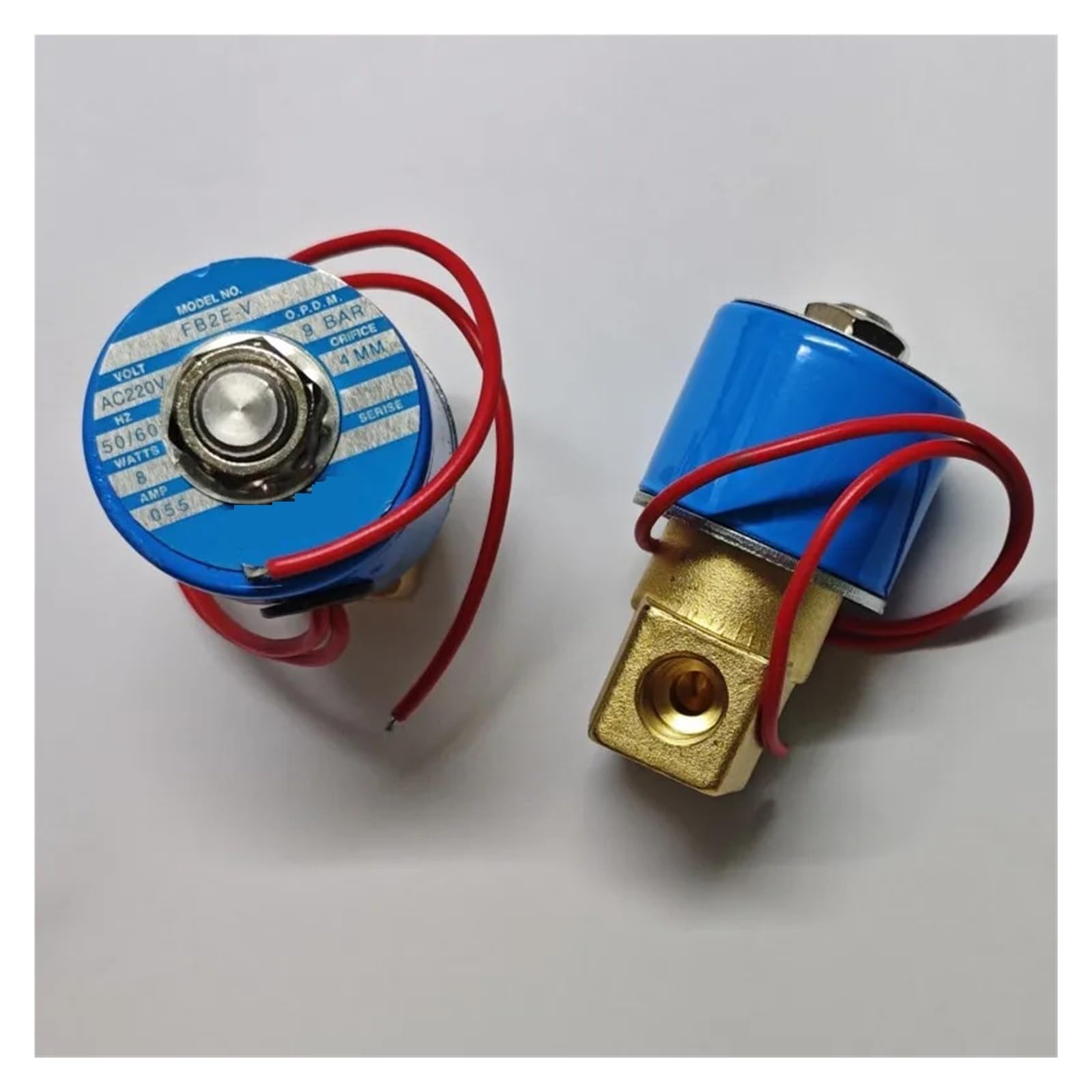 FB2E-V-08 Elektrozawór Dwupozycyjny Dwukierunkowy DC231Y-10 Trójdrogowy Woda Powietrze(2 way FB2E-V AC220V,3/8")
