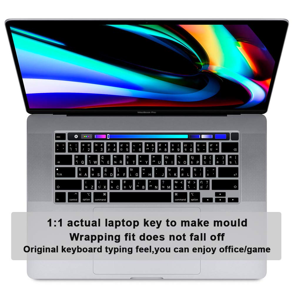 Amazon.com: MMDW Thai Language Silicone Keyboard Cover Skin for