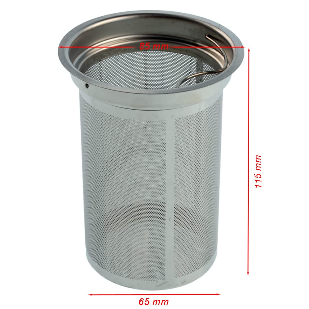 Kg-Part Çay Makinesi Metal Demlik Süzgeci 6.5 x 11.5 cm