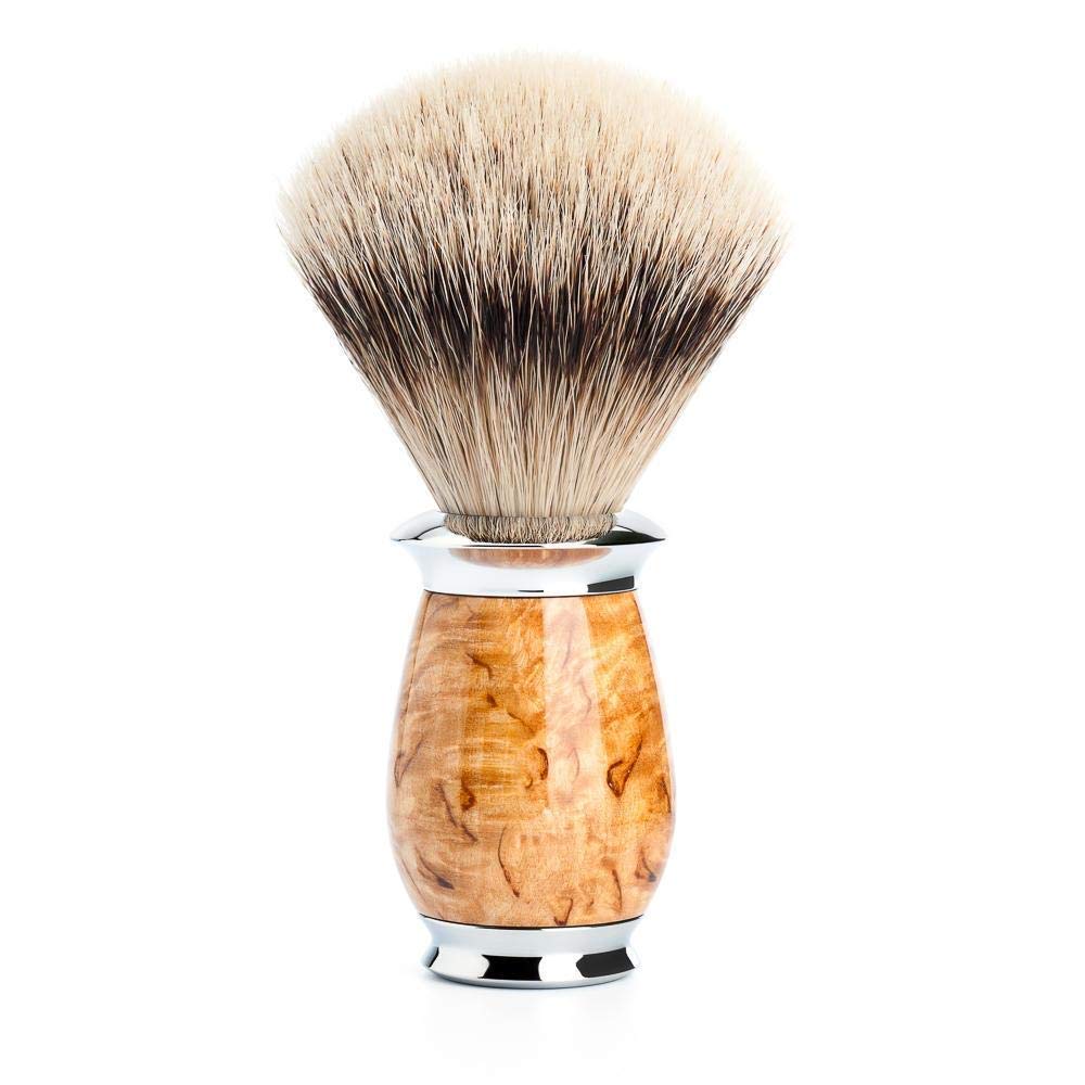 Set Afeitado Mühle Brocha Afeitar & Maquinilla Serie Purist Madera de Abedul