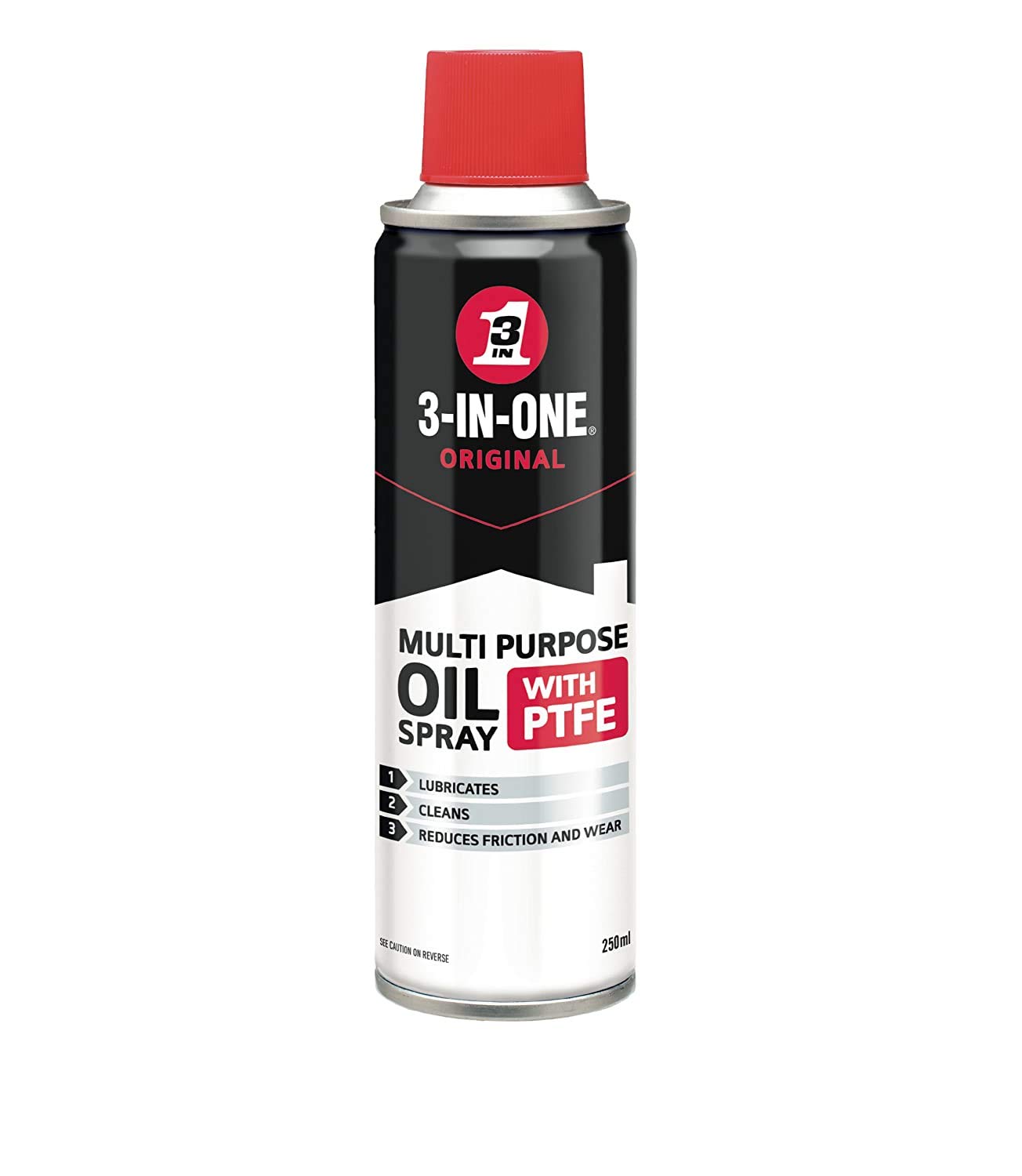 3 Pack 3-in-1 Multi Purpose Aerosol Spray 250ml with PTFE