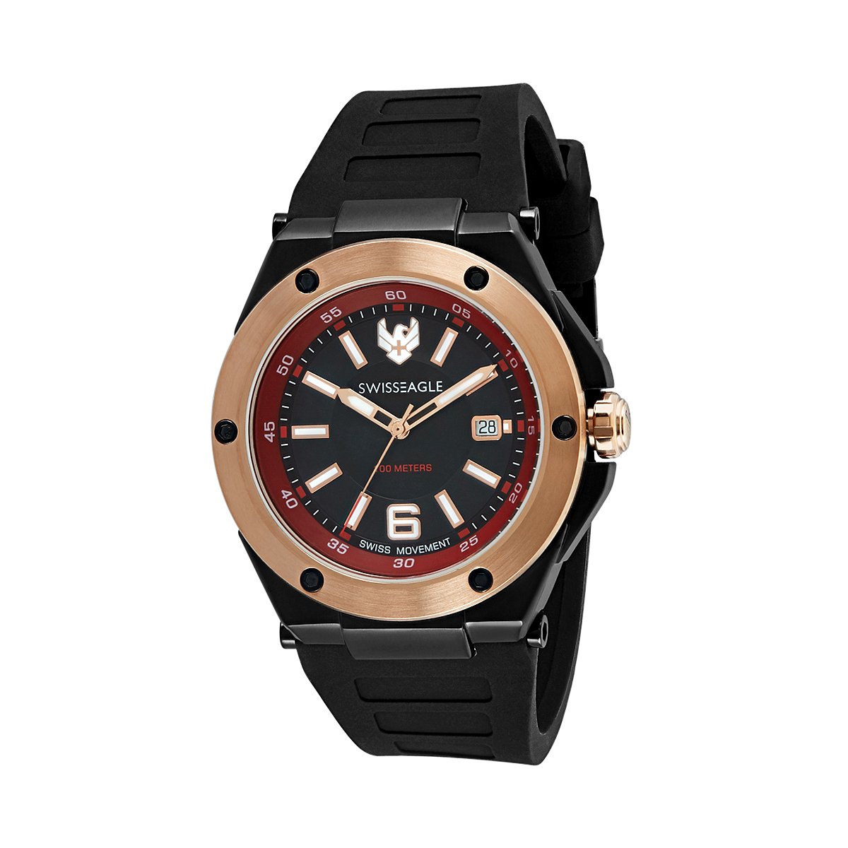 Swiss Eagle Analog Black Dial Mens Watch (B07FM7TH2G) Amazon Price History, Amazon Price Tracker