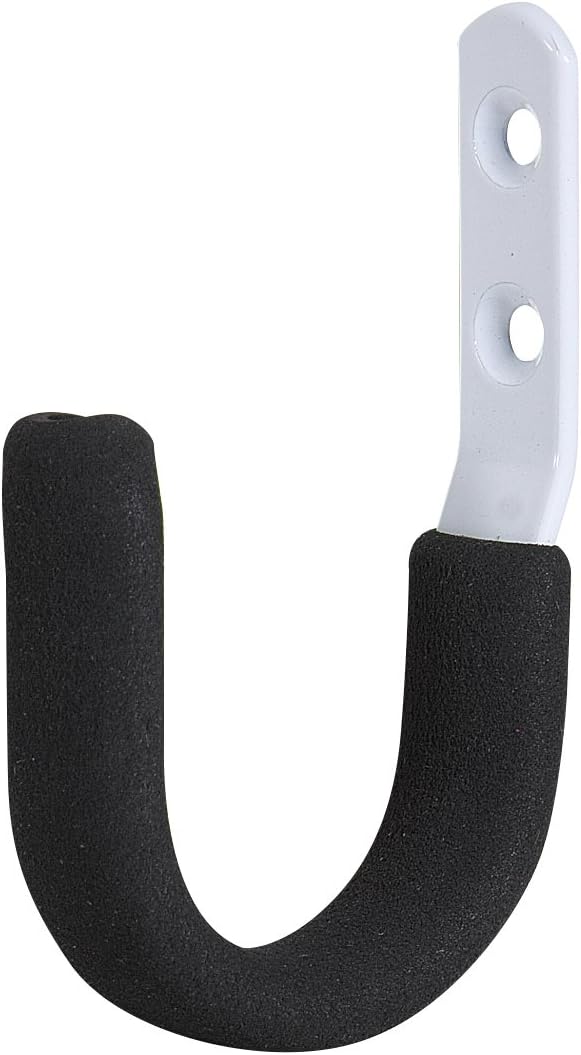 Cowboy Soft J Hook with Screws and Blindfold Stickers, Black