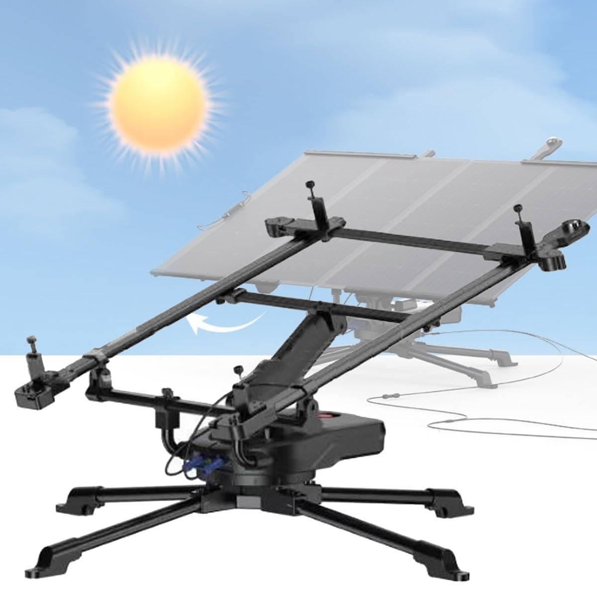 【新品・半額】SYSTEM SOLAR 5点セット Amazon.com: GHRERTX Solar Panel Dual Axis Tracking System,Solar