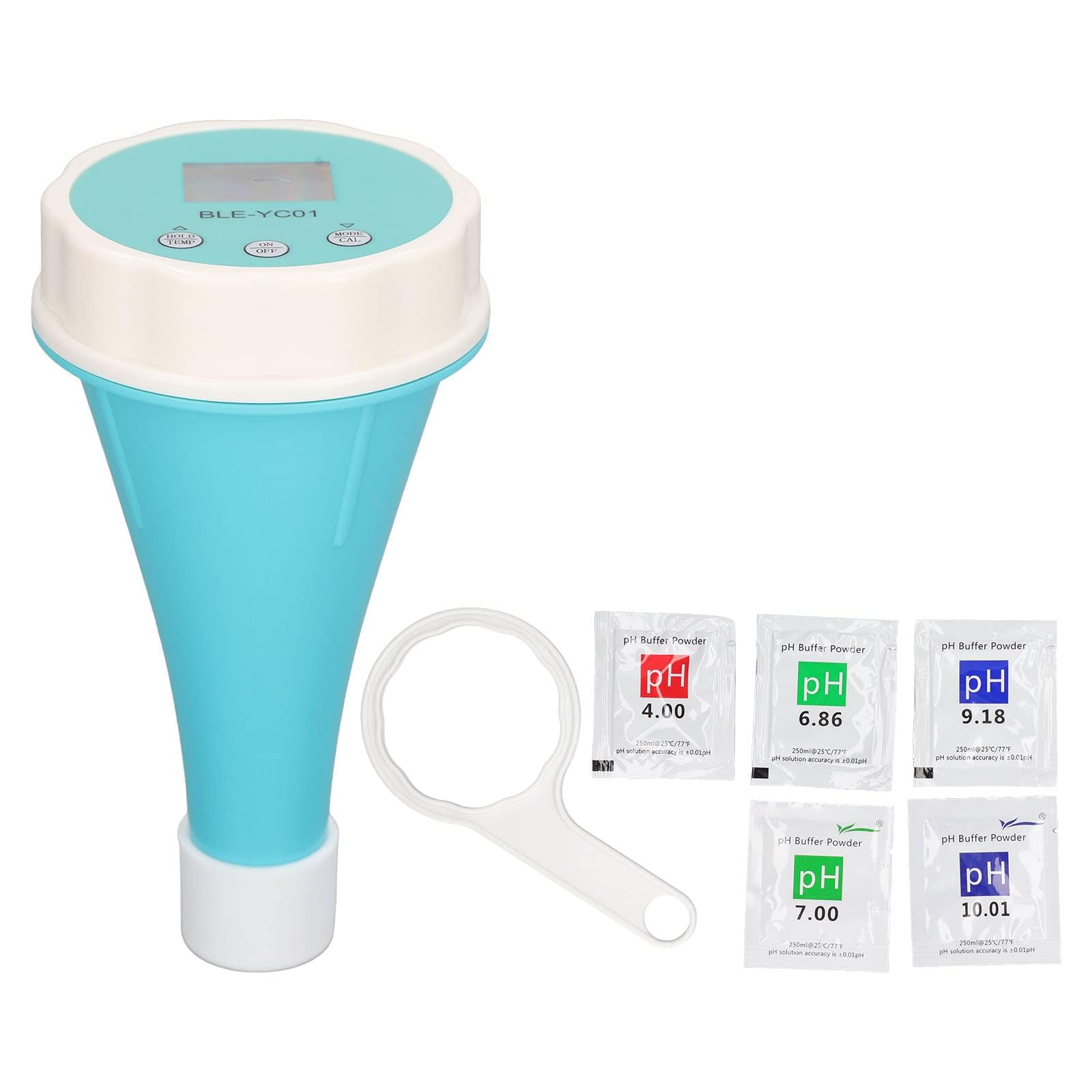 Testeur Ph Piscine Bluetooth Moniteur De Piscine Intelligent Détecteur 6 En 1 Testeur De Qualité De L'eau Pour Tester Ph Tds Ec Orp Cl Et Température
