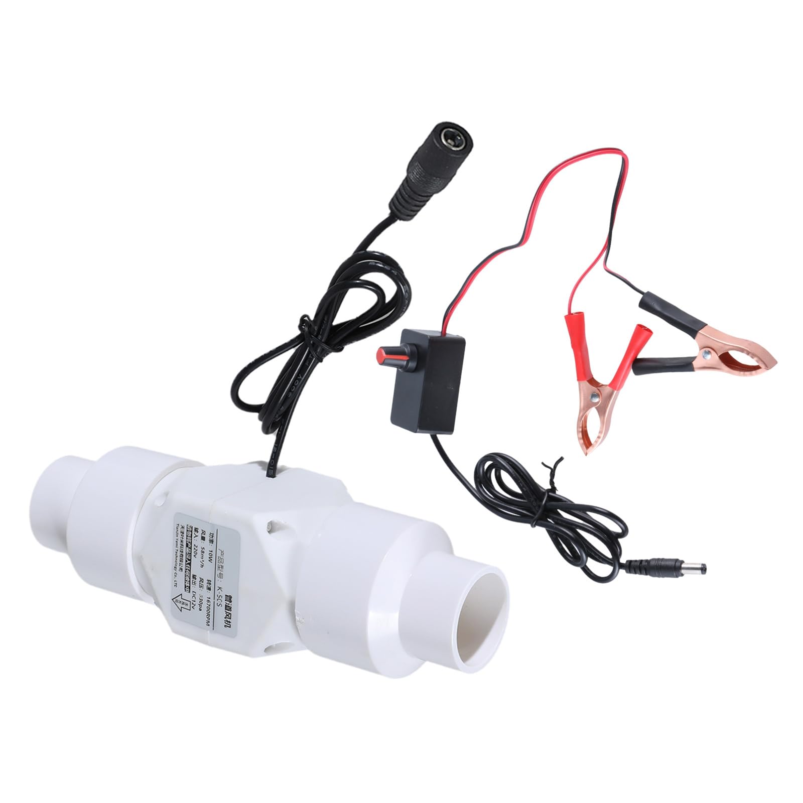 Speed Exhaust Fan Quiet Duct Extractor Air Boosters Ventilation Exhaust Air Blower Ventilator Home Ventilation Blower