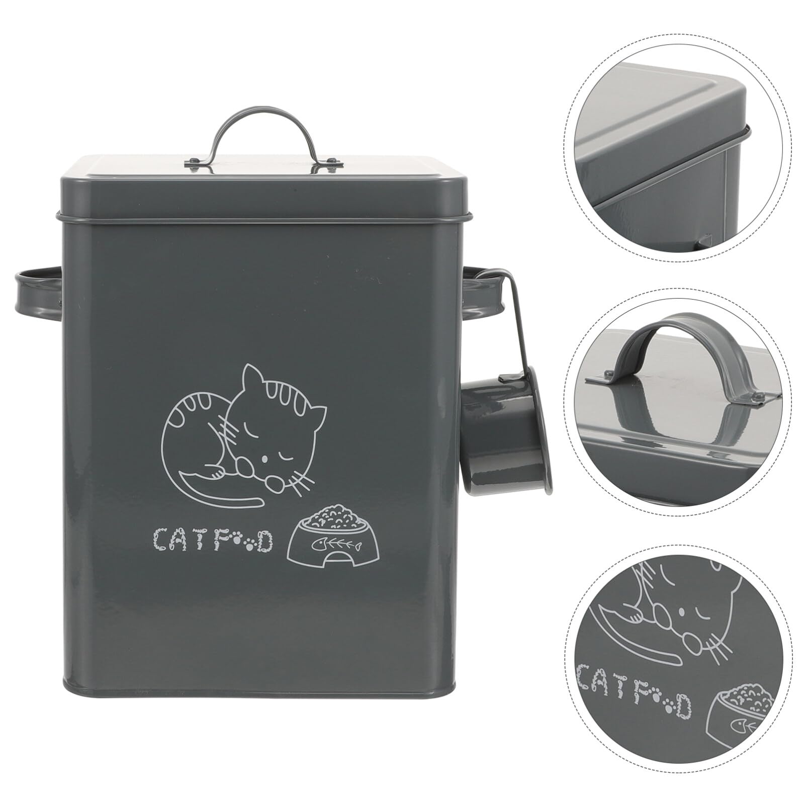Lurrose 1 Juego Envases De Jabón De Lavar Contenedor De Golosinas para Perros Contenedores De Almacenamiento De Lavandería Caja De Detergente En Detergente De Lavandería Planchar Simple