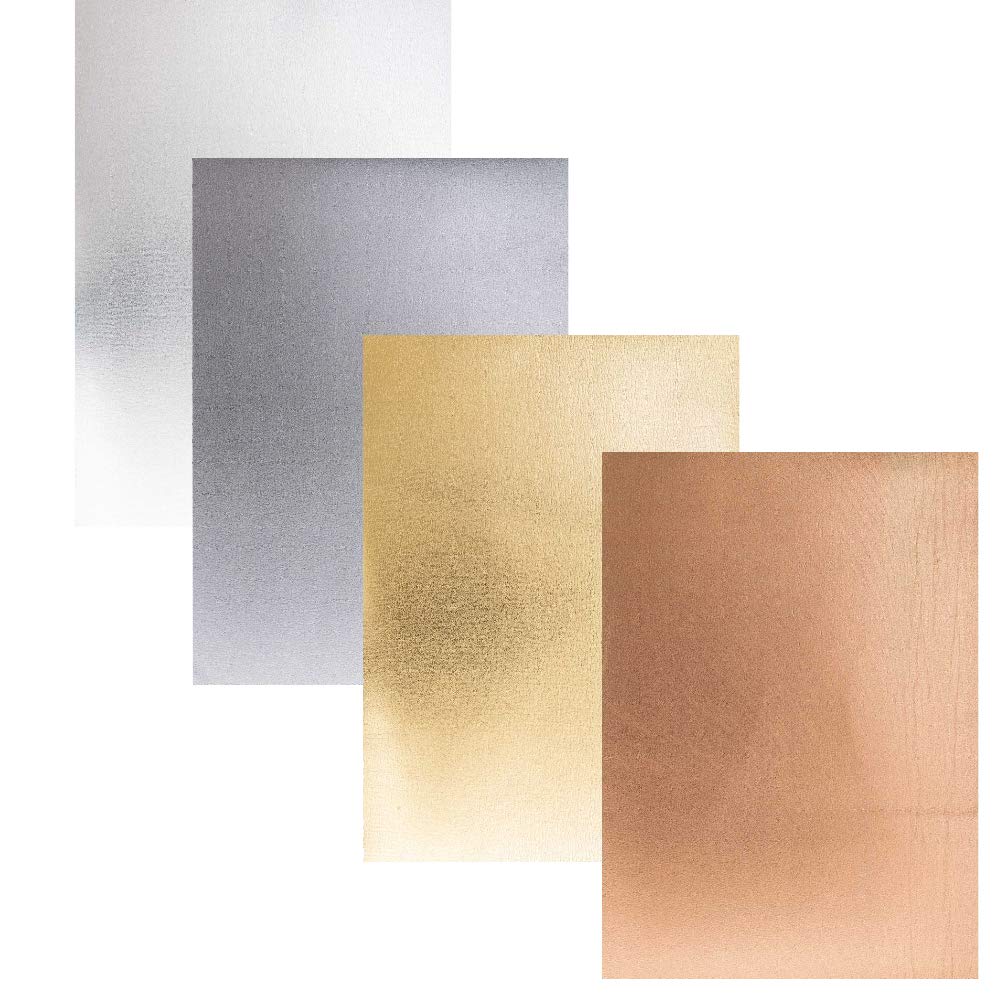 Crafty Capers 10 Assorted Sheets of A4 Metallic Craft Foam - 2mm Thick
