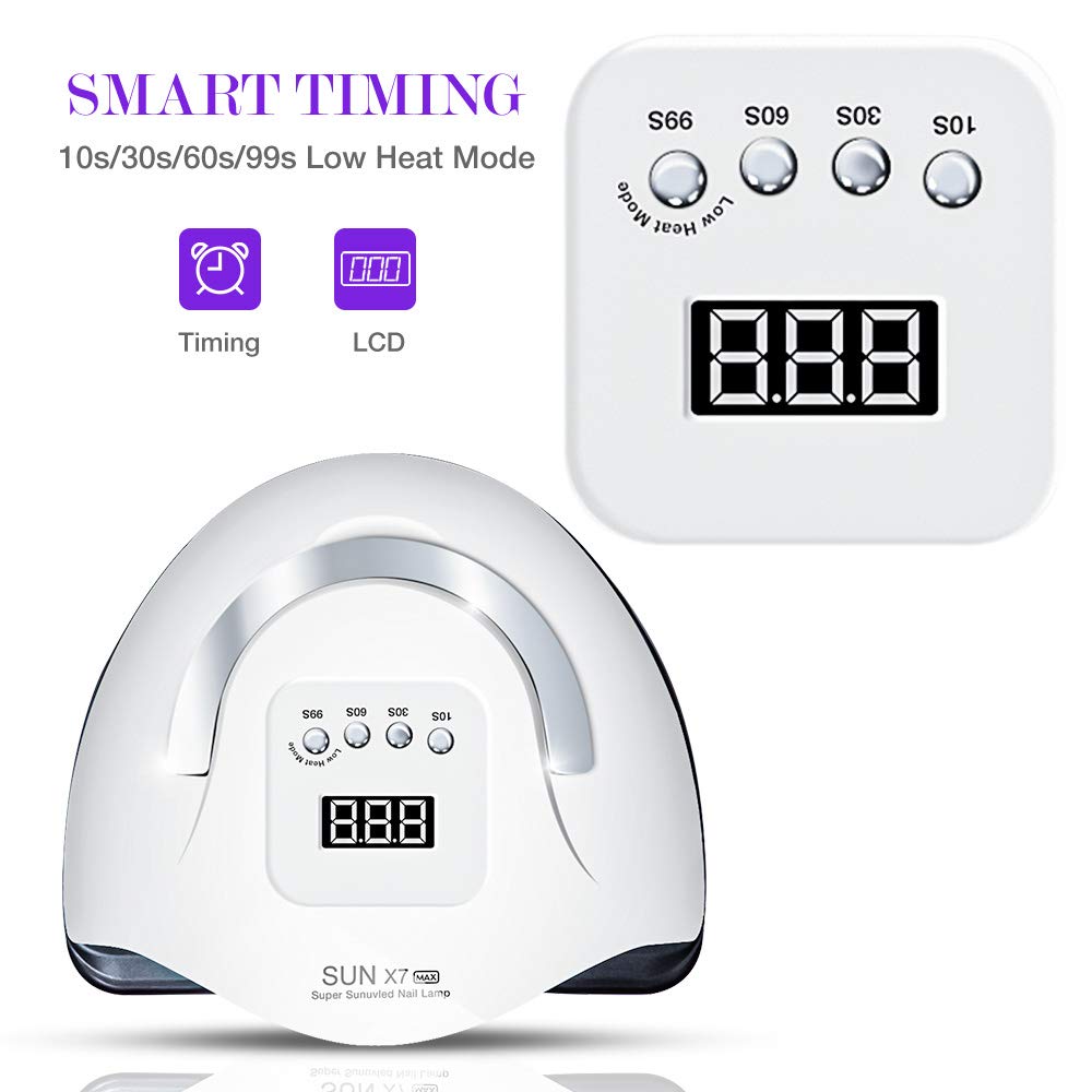 ZYC Lampada a LED per l'essiccatore per Unghie Professional Gel Polish LED Lampada per Unghie Portable per Manicure Lampada Lampada per Unghie per Salone