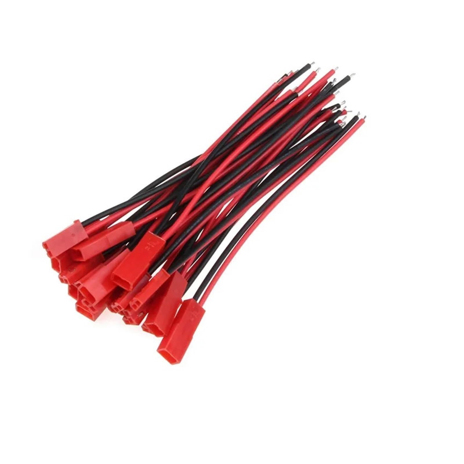 10 Sets Mini Micro 2 Pin 3pin 4pin JST XH Connector Plug 2.54mm with 24AWG Wires Cables 150mm Length Pin Connectors Terminals (Size : 2-pin 22AWG)