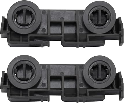 WD28X27241 GE Dishwasher Rack Carrier And Roller Kit for GE Dishwasher Lower Rack Wheels Assembly,Interchangeable With Both The Left and Right Side -Replaces WD12X10439, WD12X10446, WD12X10447-2Pack