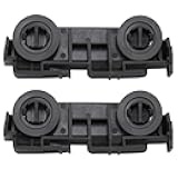WD28X27241 GE Dishwasher Rack Carrier And Roller Kit for GE Dishwasher Lower Rack Wheels Assembly,Interchangeable With Both The Left and Right Side -Replaces WD12X10439, WD12X10446, WD12X10447-2Pack