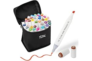 Yitai Online 40 Colors Art Markers: Express Your Creativity!