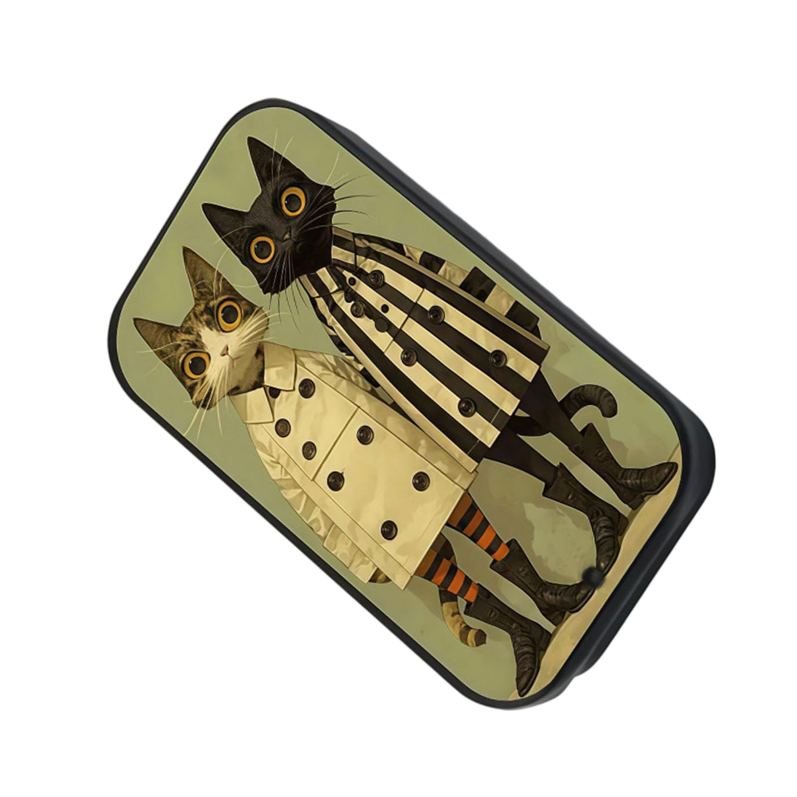 yanzunlrn Retro Metal Empty Matchboxes Container Accessory Holder for Small Items Organizing in Homes Camping and Craft Supplies Keychain Accessory Holder