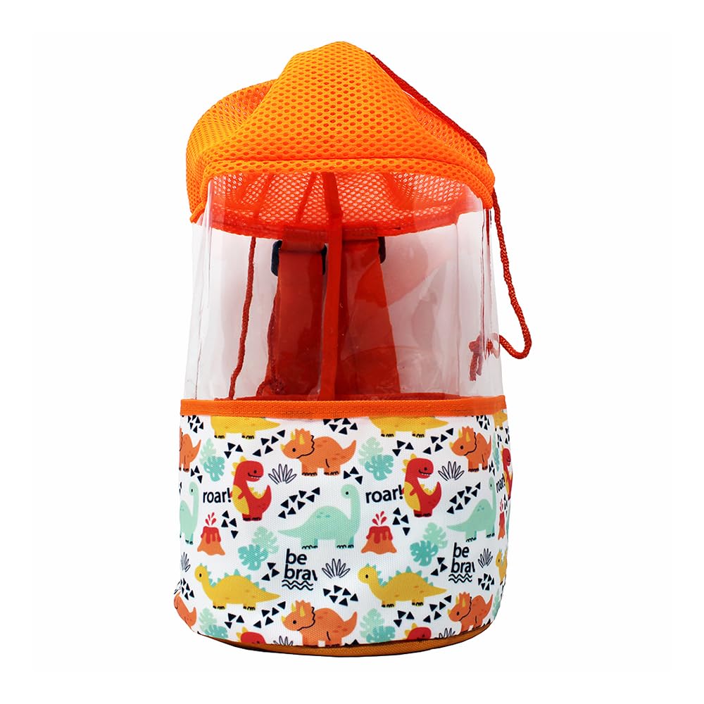 The Rosette ImprintKids Circular Backpack Waterproof Round Swim Bag with Adjustable Straps