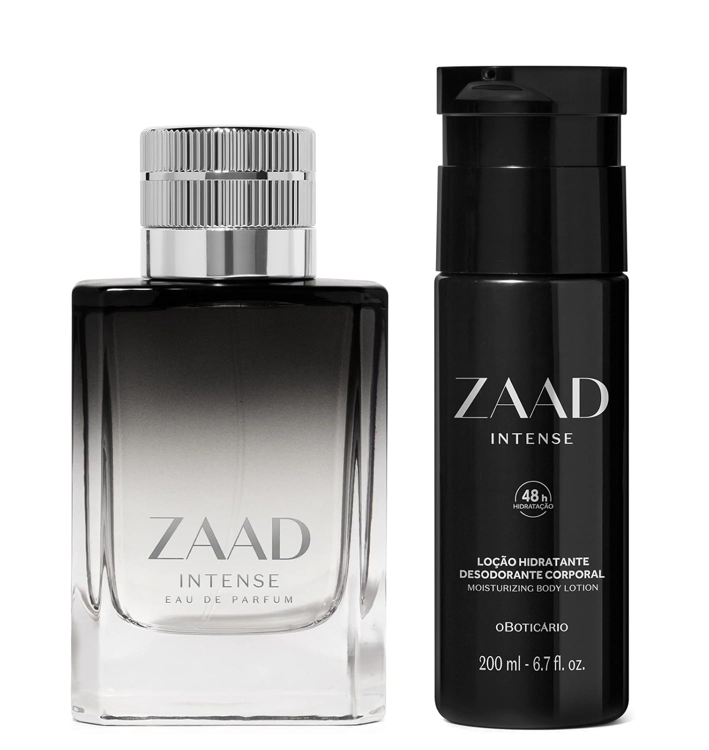 Combo Zaad Intense: Eau de Parfum 95ml + Loção Hidratante 200ml