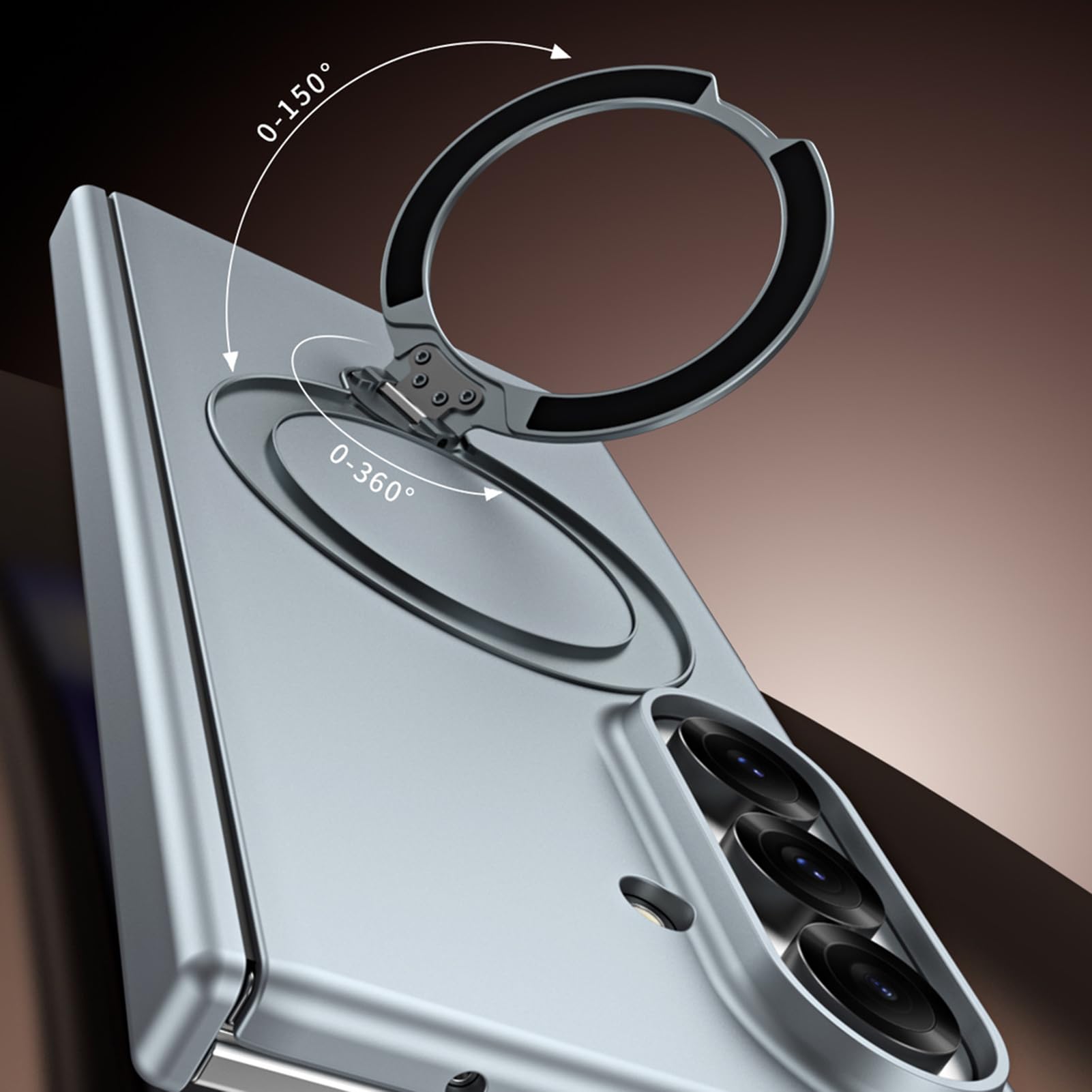 Custodia Magnetica Per Samsung Galaxy Z Fold 8 Ultra, Anello Cerniera