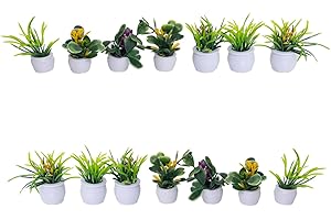 Dollhouse Miniature Plants for Enhanced Reality