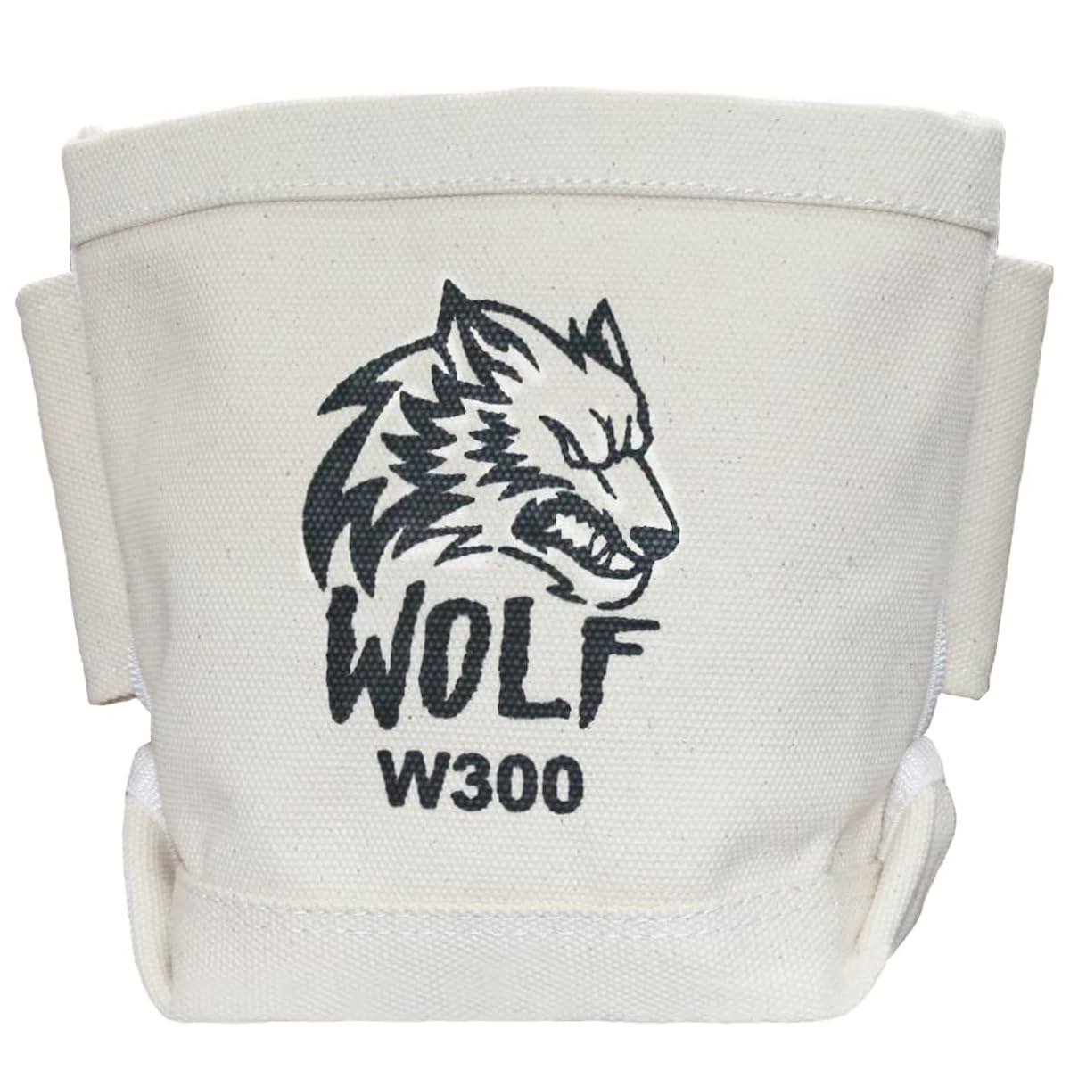 Wolf Canvas Tool Pouch, Tunnel Belt Loop, Bull Pin Loops &amp; Bolt Bag Tote | Tradesman, Ironworker, Carpenter, 5’’x10’’x9’’