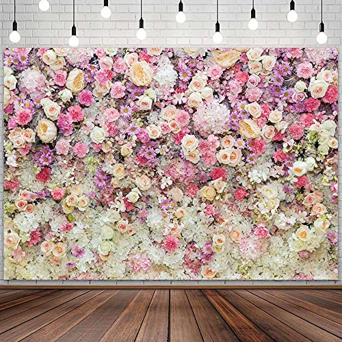Telón de fondo rosa para fotos 6X4FT miniatura 3