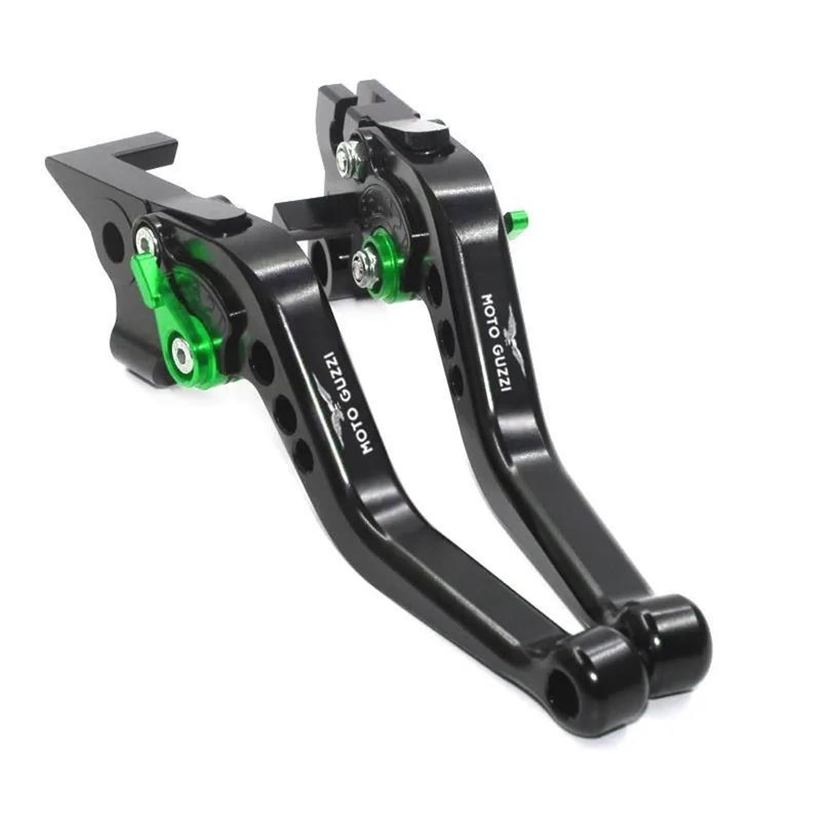 UYFYQECJY for Moto Guzzi Breva 850 1100 1200 Griso BREVA 1100 Norge 1200 GT8V CNC Motorcycle Adjustable Brake Clutch Levers Parts(Black 3-B)