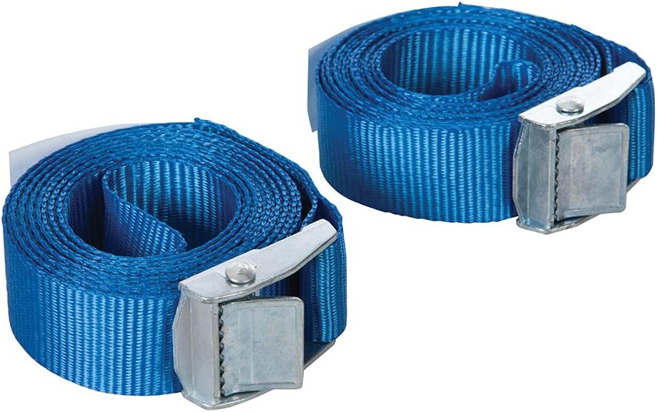 Cam Buckle Tie Down Strap 2pk 2.5m x 25mm (449682)