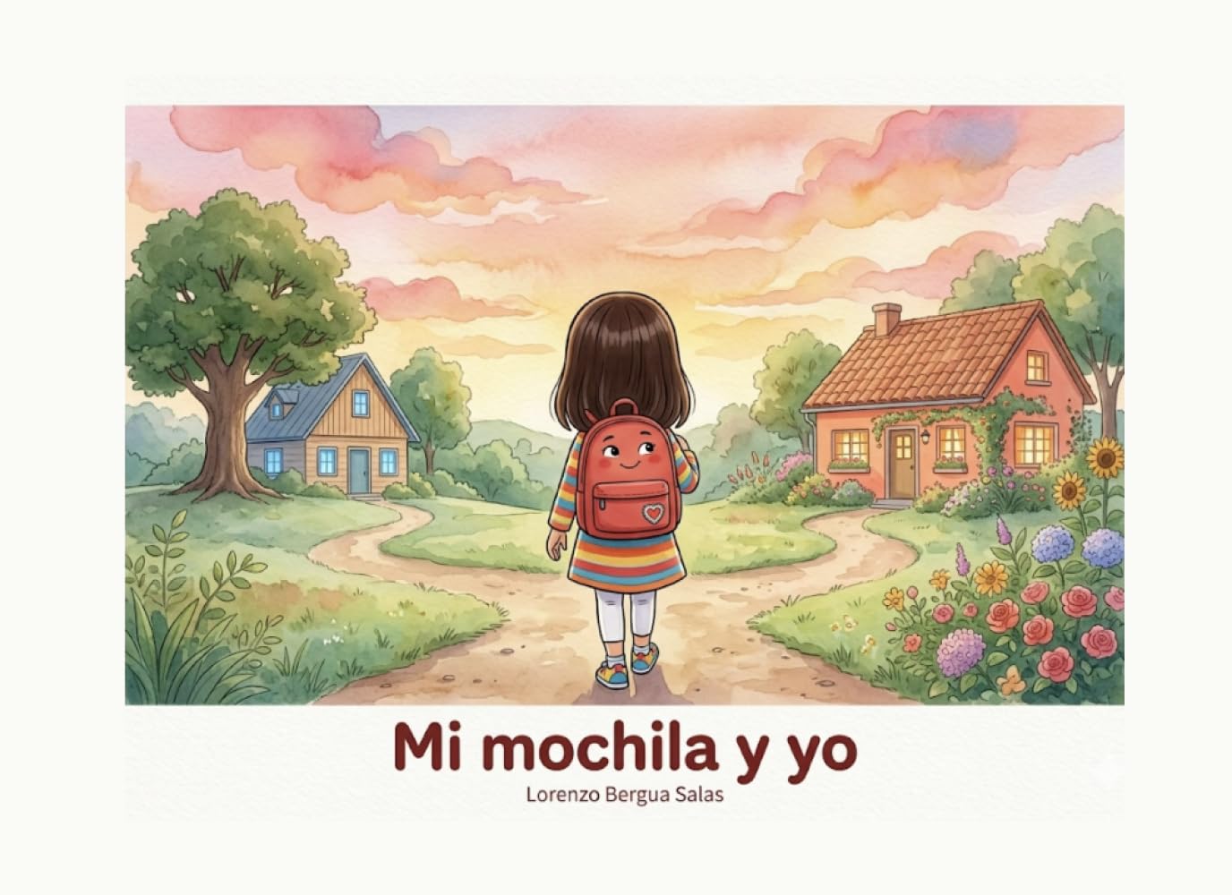 Mi mochila y yo: Un cuento infantil sobre el divorcio, la custodia compartida y las familias diversas (Cuentos Sanitarios Infantiles)